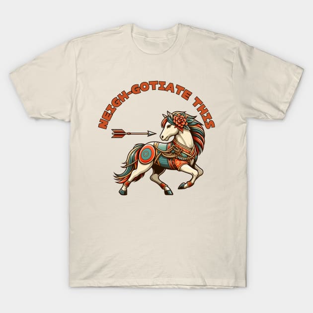 Darts horse T-Shirt by Japanese Fever